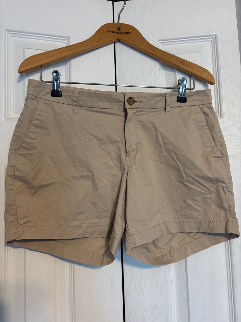 Old Navy Women's Khaki Shorts-8